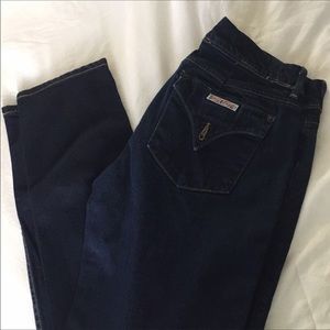 Hudson Dark straight/ skinny jeans